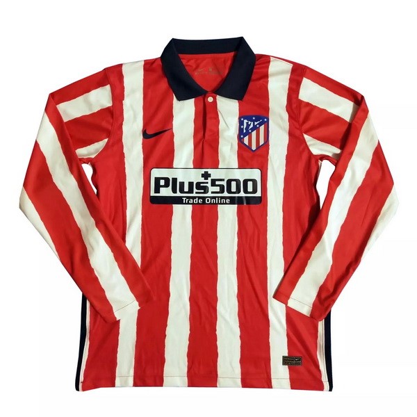 Tailandia Camiseta Atletico Madrid 1ª ML 2020/21 Rojo